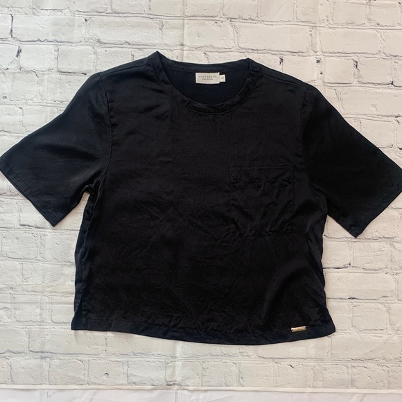 Cozy Earth Serenity Silk Scoop Neck Tee - Picture 1 of 11
